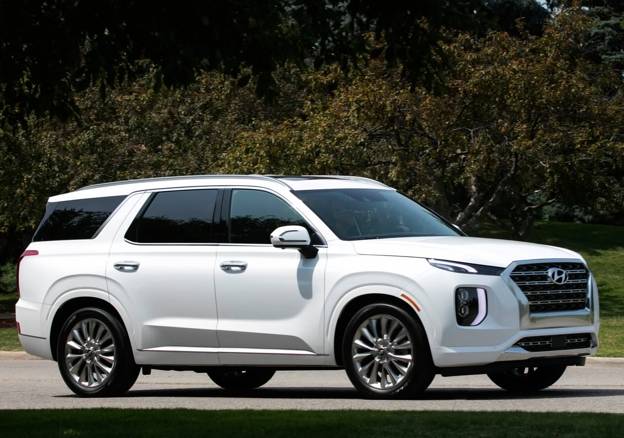 现代帕里斯帝  2020 现代Palisade，原厂大型旗舰7座SUV，海外北美