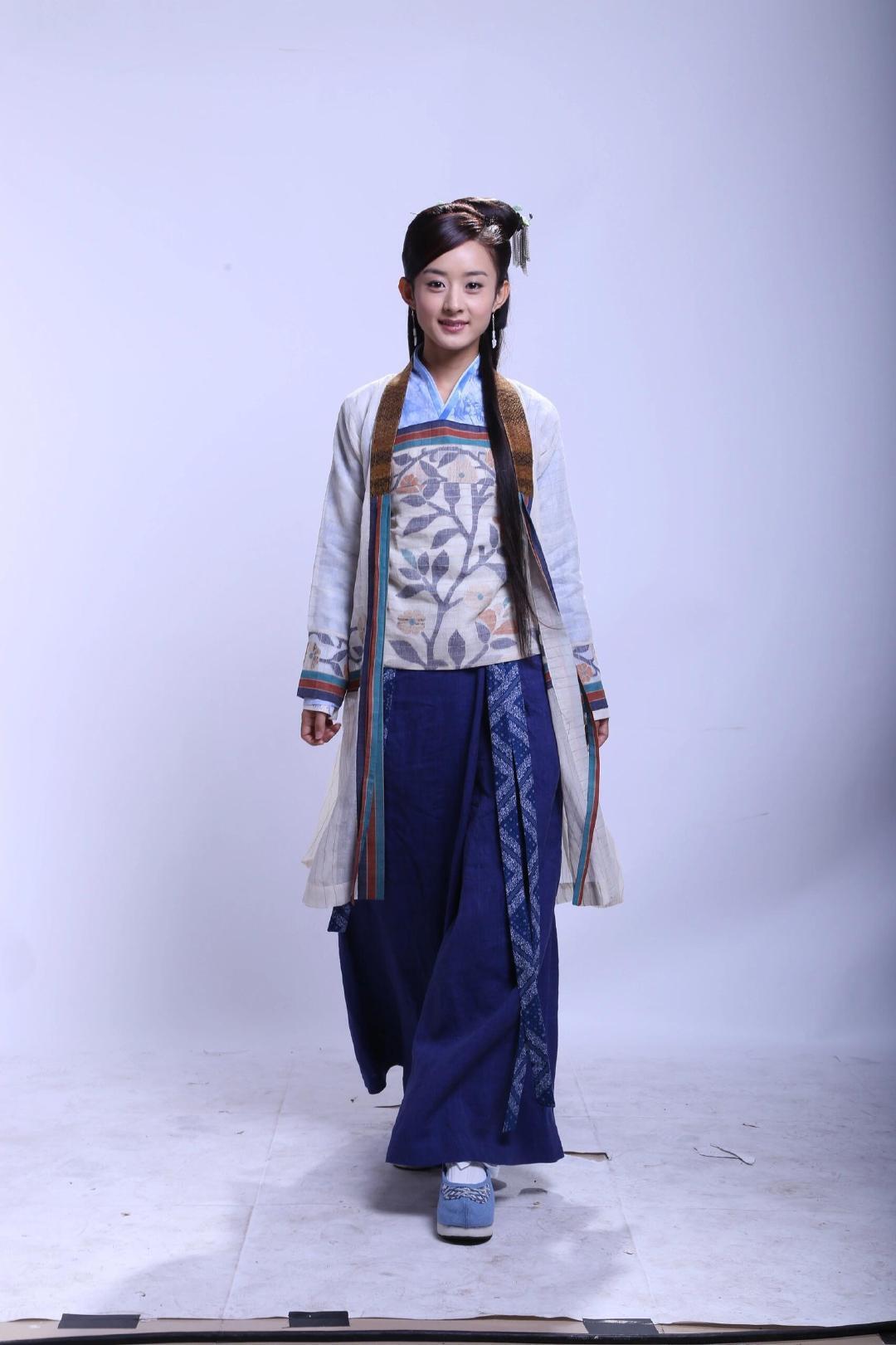 2014版神雕侠侣，赵丽颖客串的穆念慈定妆照 ​​​