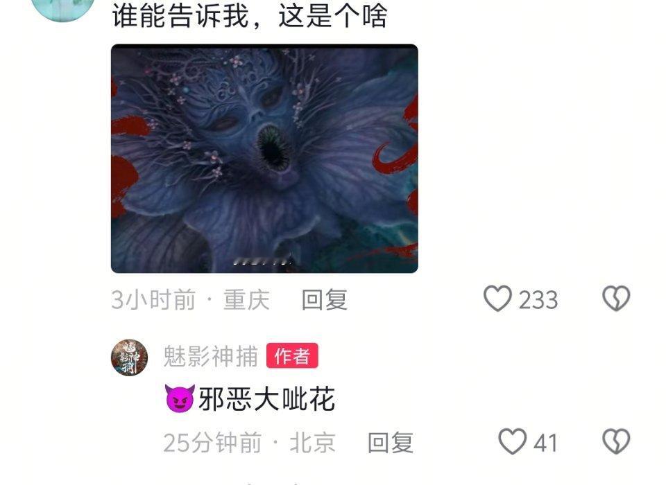 救命 这个大呲花好丑 