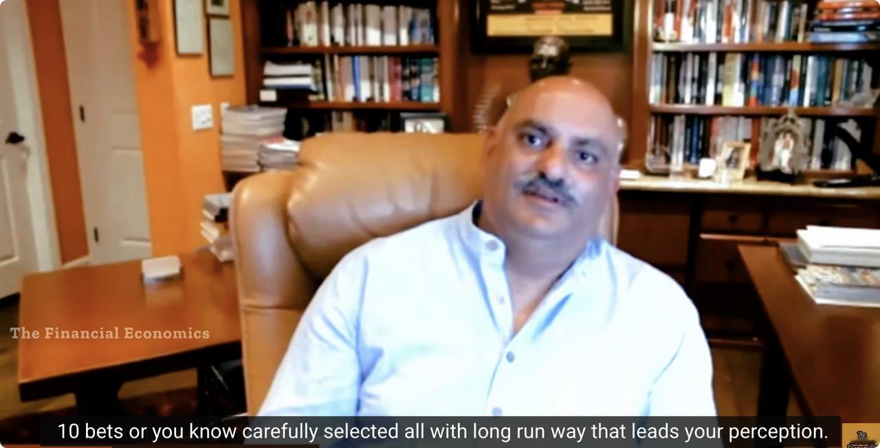 外媒：莫尼什·帕布莱：投资不需要每次都对

资本主义本质上是残酷的。市场上永远有