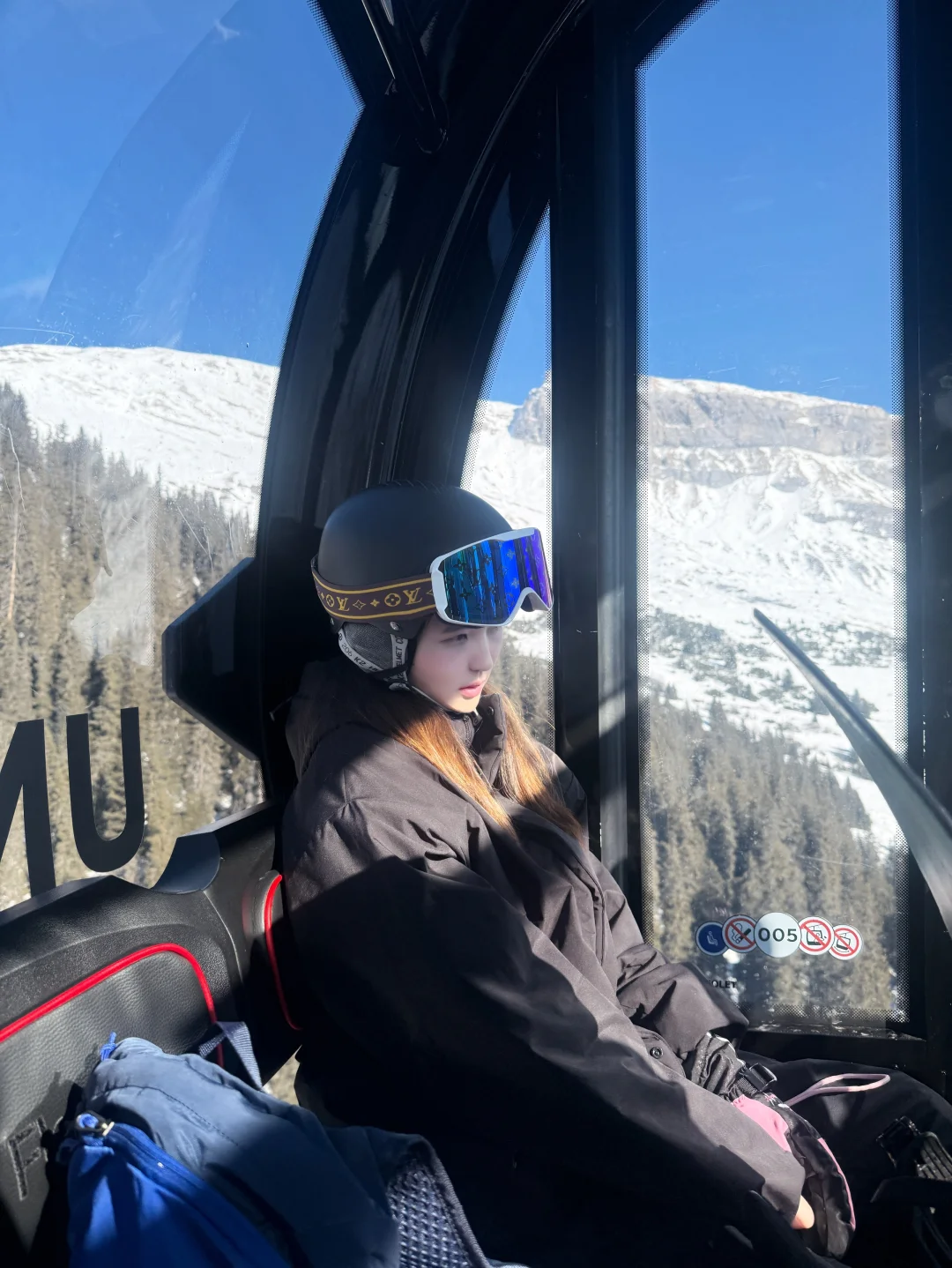 🇨🇭 first ski trip of the season！！🤍❄️