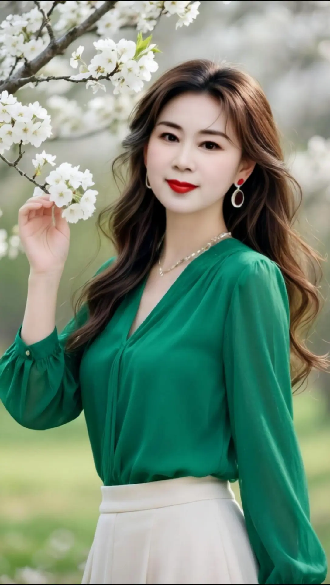 AI春日清新照 随变ai随便玩