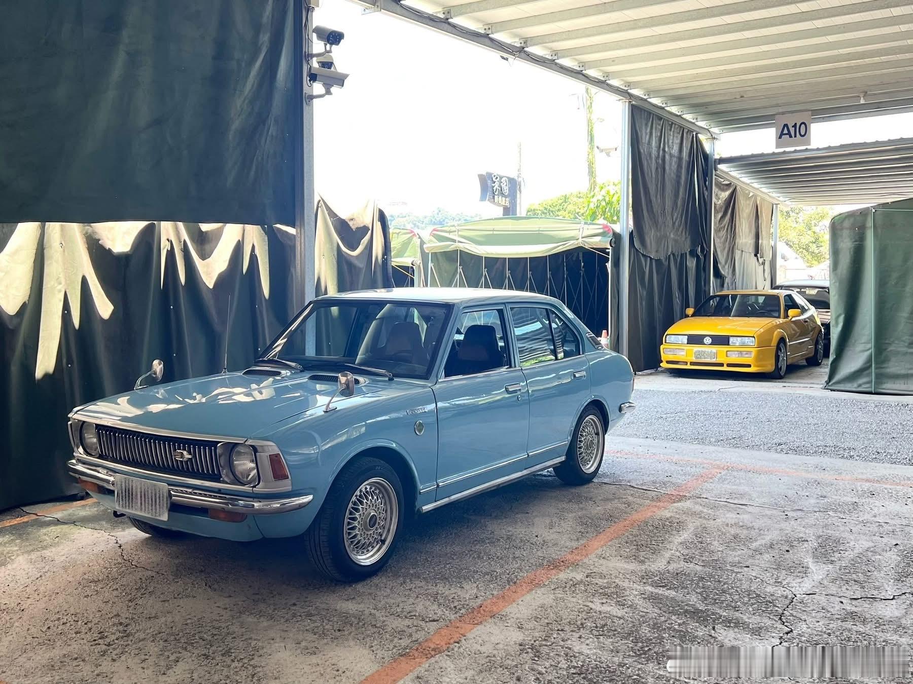 台湾老车 1972 年Toyota Corolla Mk2 