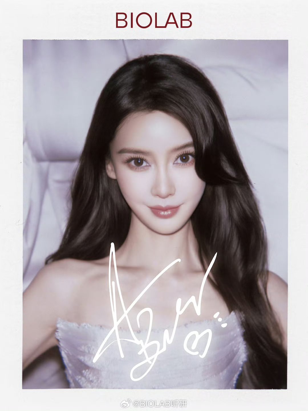 angelababy[超话] 😁听研品牌全球代言人杨颖 “枫叶被风拂起又掉落，
