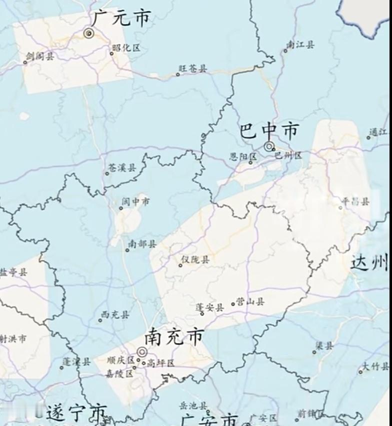 这个适飞区域是怎么个分法？阆中是因为有机场需要管控，恩阳附近也是因为有机场需要空