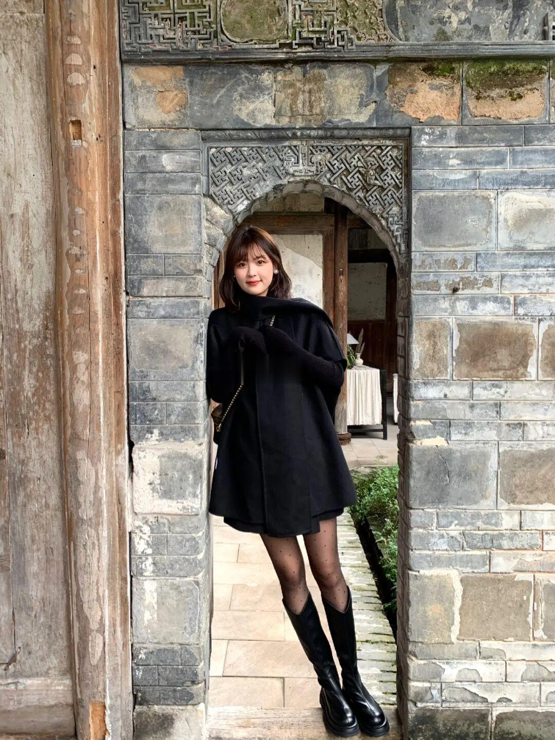 长靴黑丝甜妹版