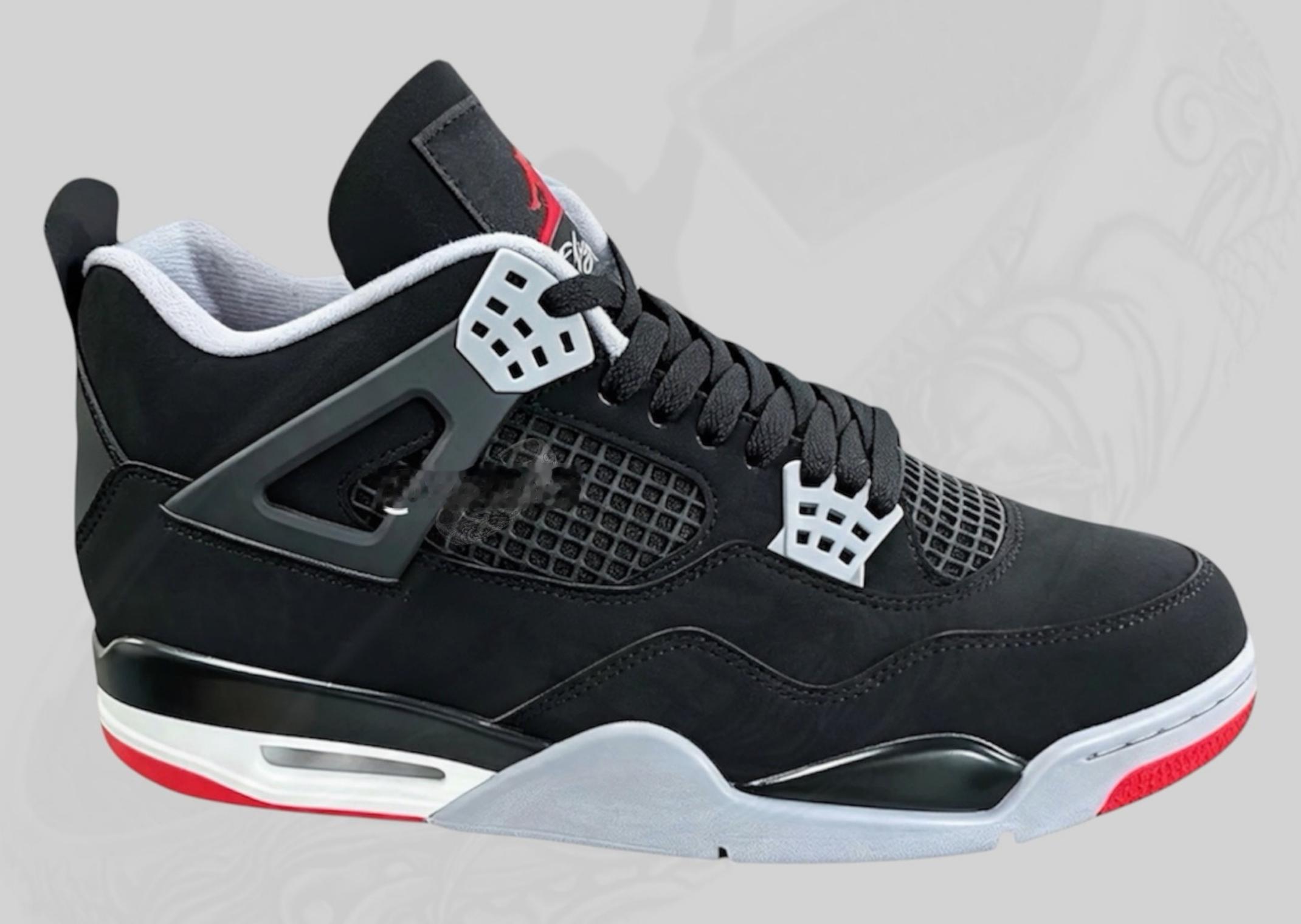 2026 Air Jordan 4 Retro “Bred" 实拍  2026年