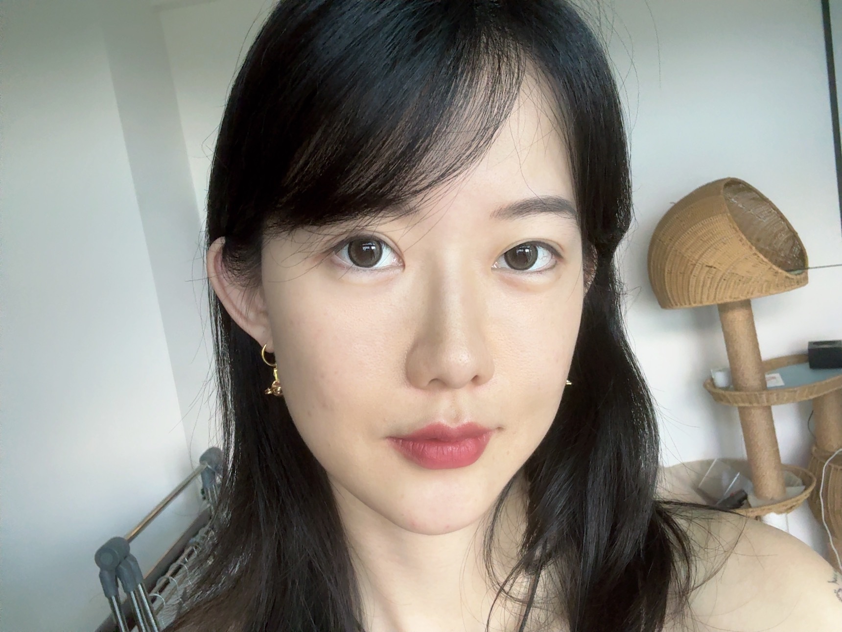 这几天的皮肤状态，没上底妆。 