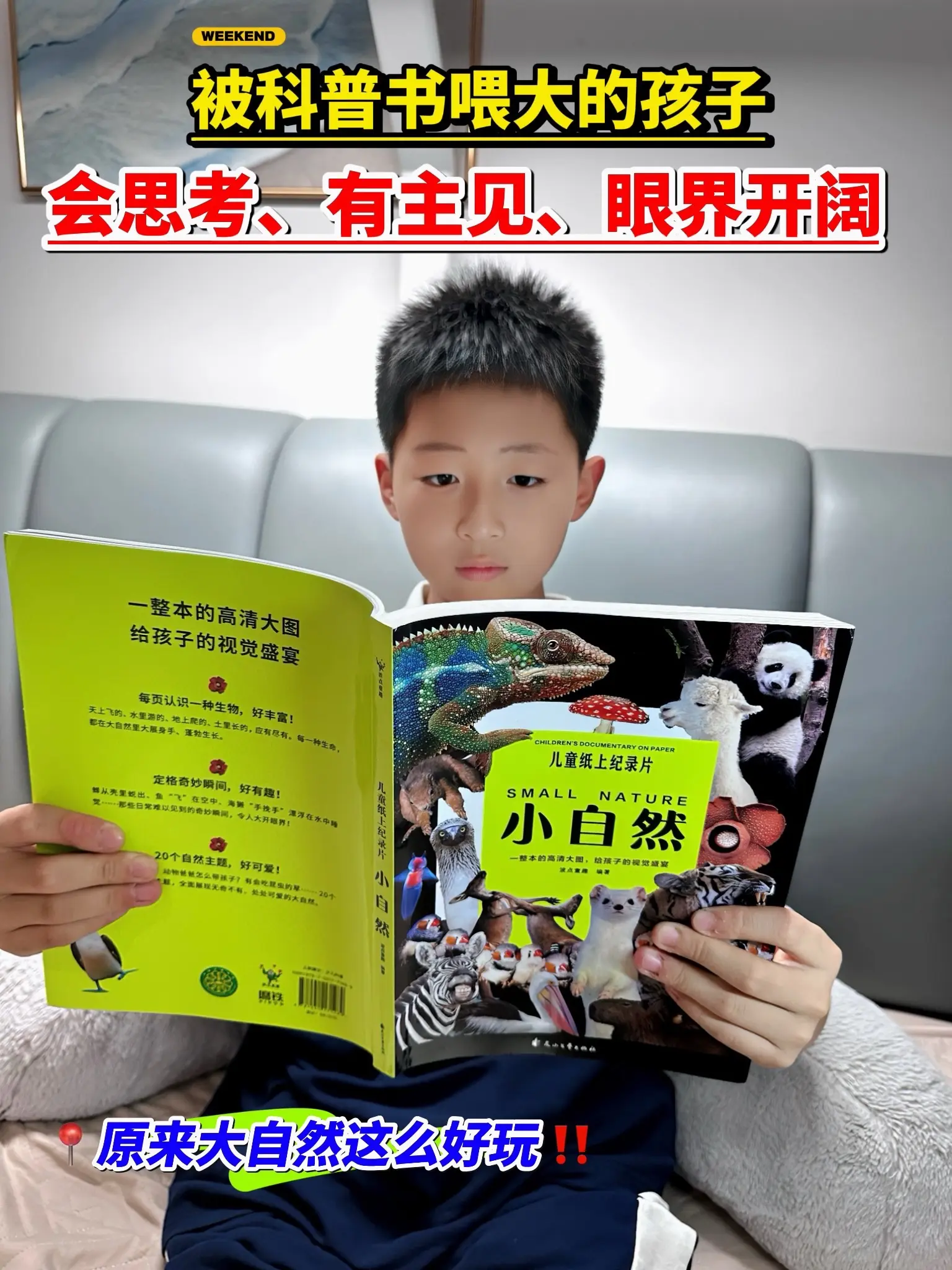 不夸张，孩子也就看了十来遍📚。近200+动植物，一本足足有251页...