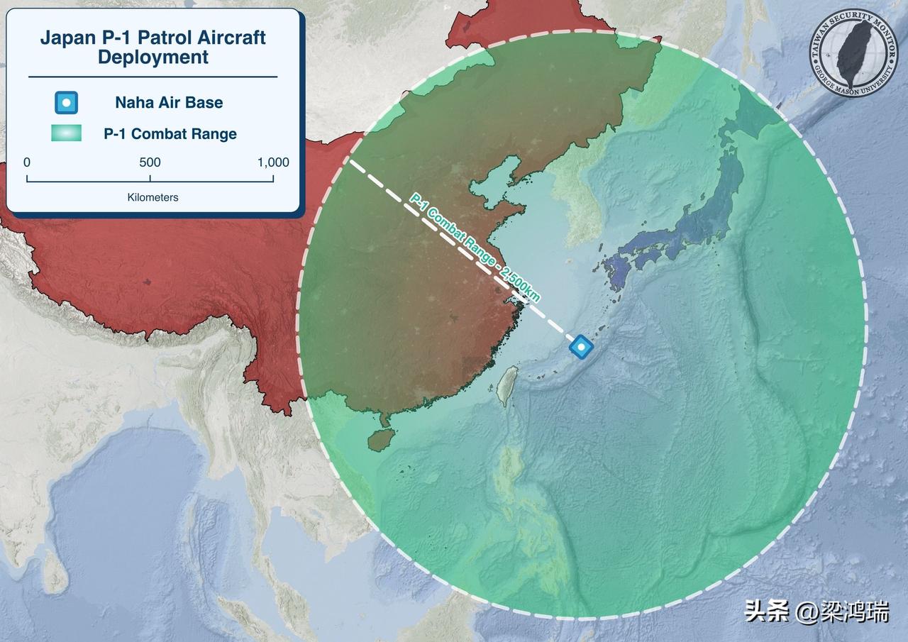 日本《共同社》报导，日本已开始首次向那霸空军基地部署其国产P-1海上巡逻机，预计