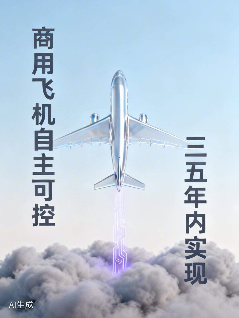 商用飞机什么时候能实现自主可控?三五年内就可实现自主可控
        感觉商