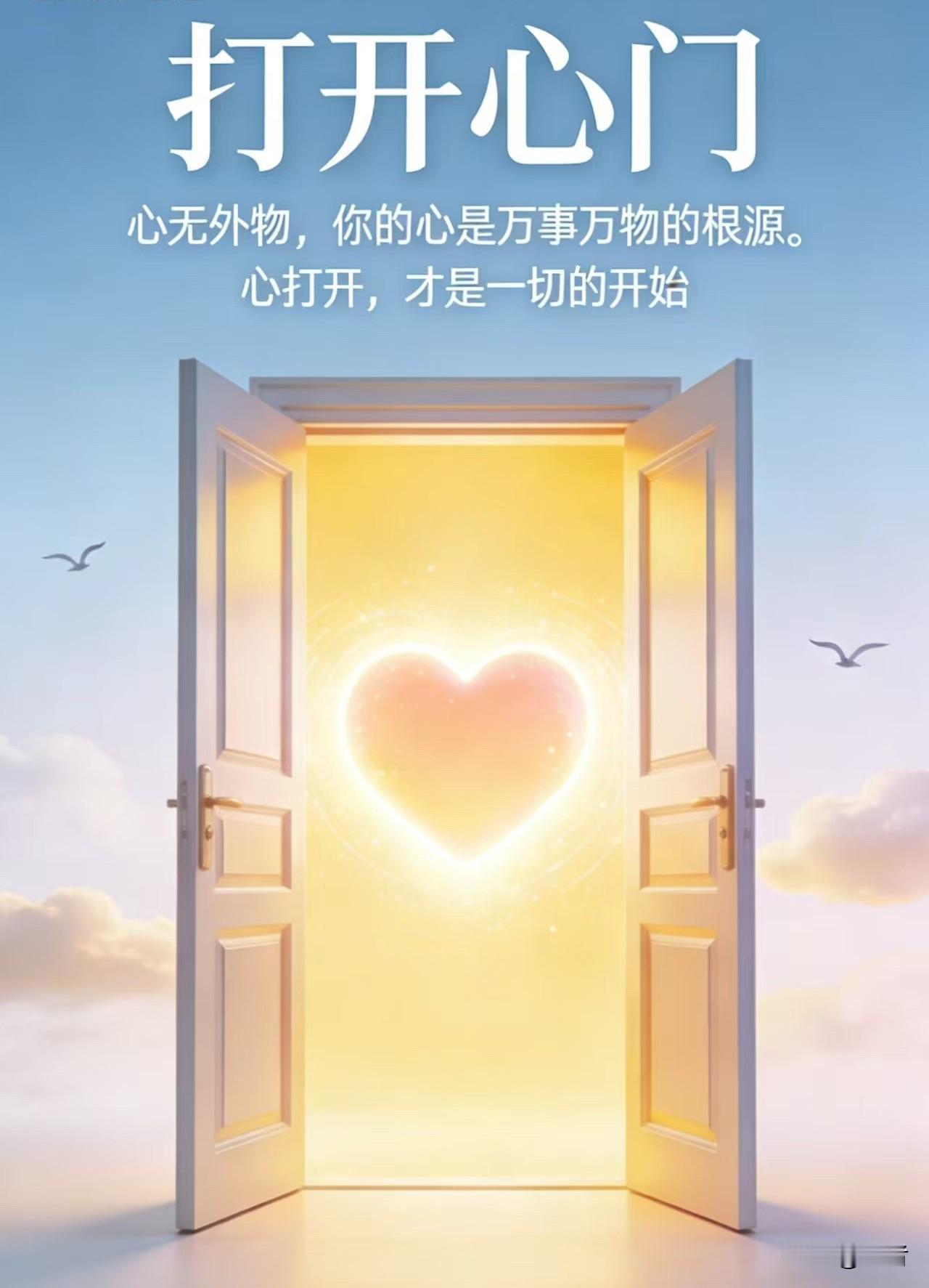 【打开心门】

每个人都有一个朋友圈

有人记录生活，有人用来发泄

有人三天可