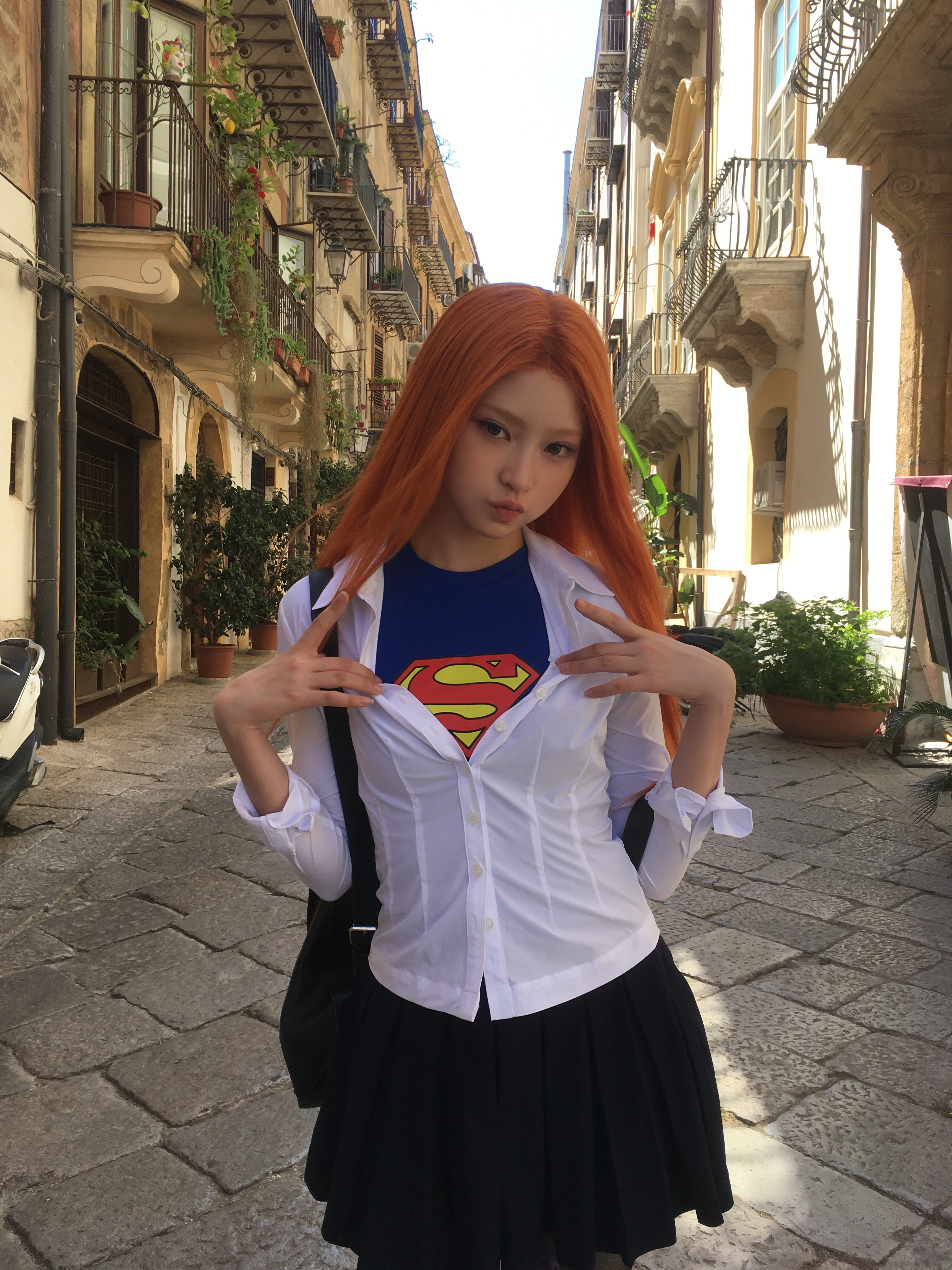 How to wear Superman T-shirt 😎🦸🏻♀️ Ki