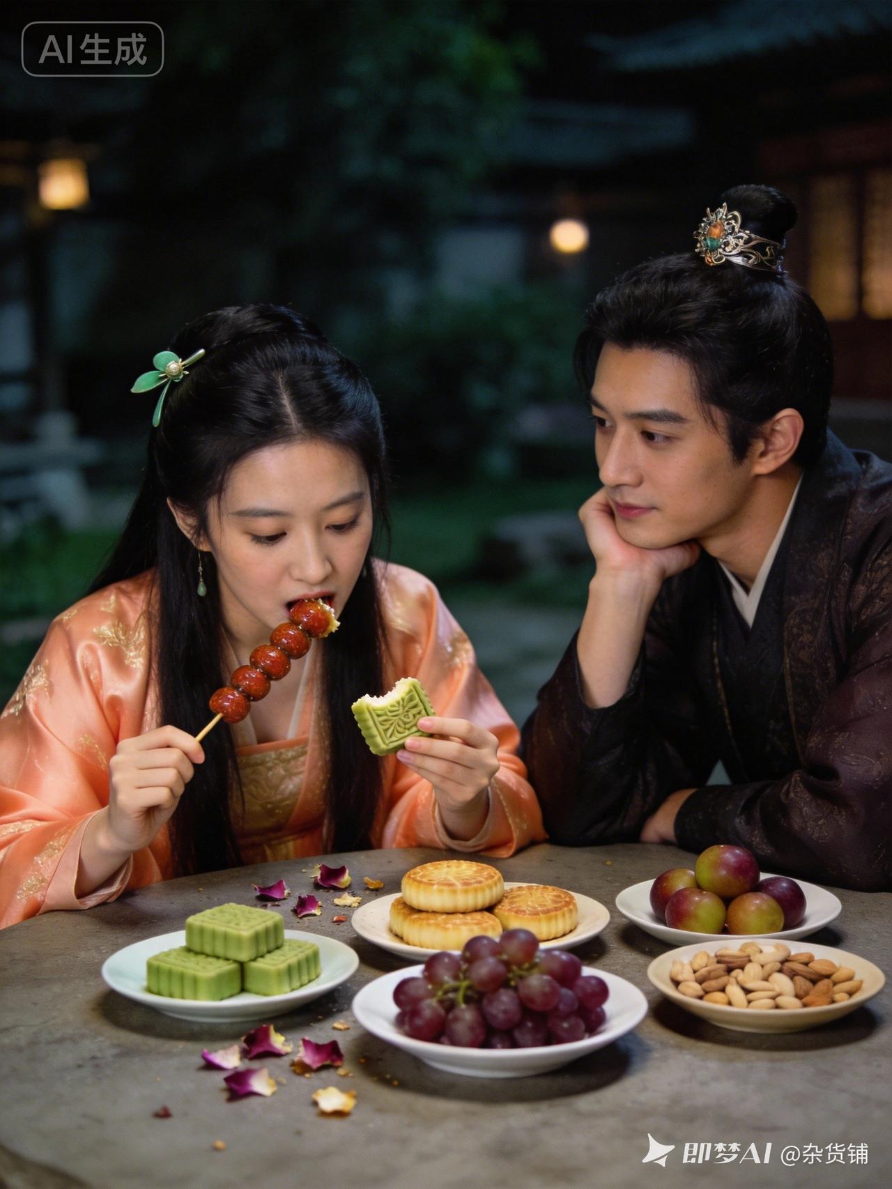 穿越时空的甜蜜时刻，品味古风美食！