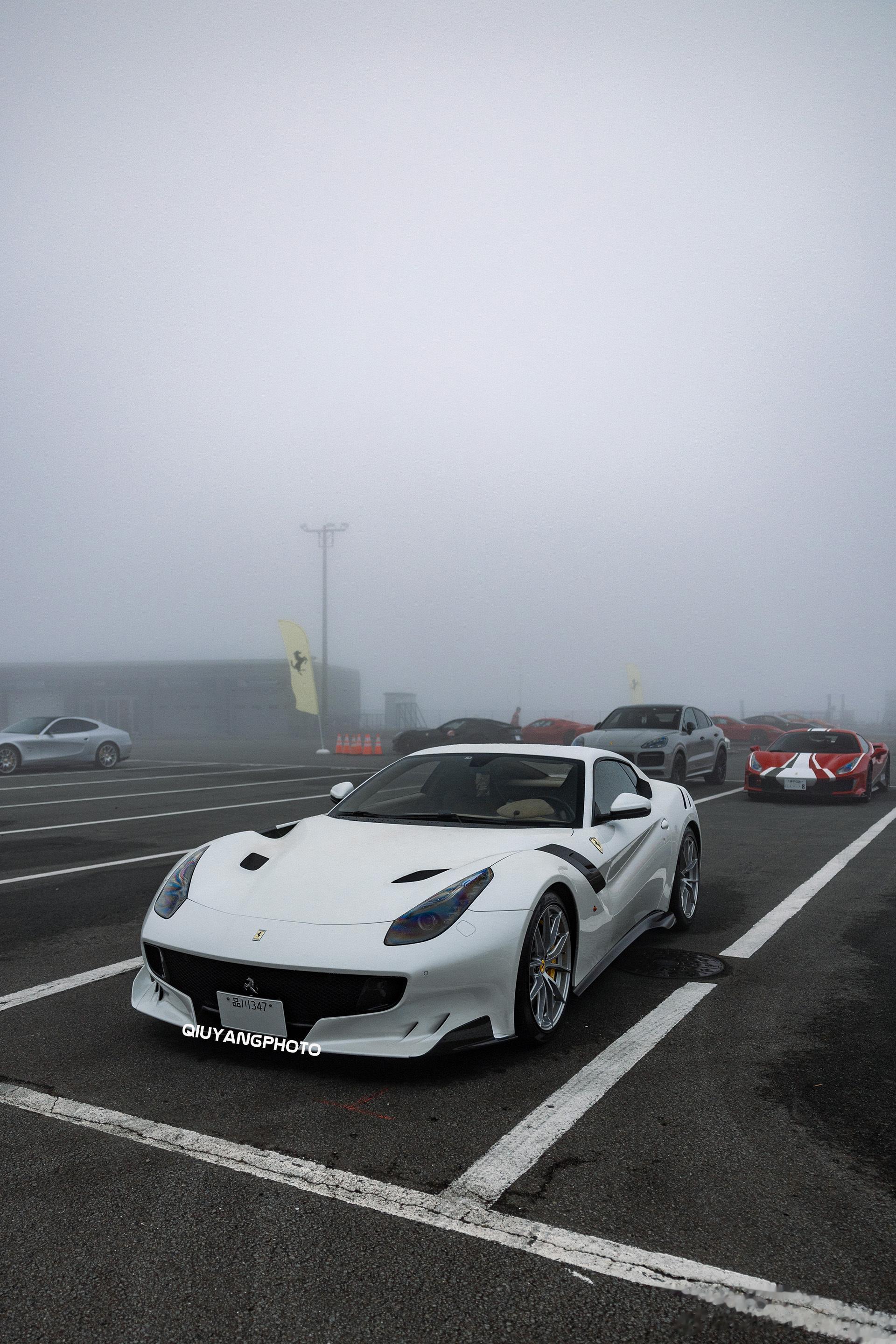 Ferrari F12 tdf #cars01豪车拍# 超级干净的Spec，卡其