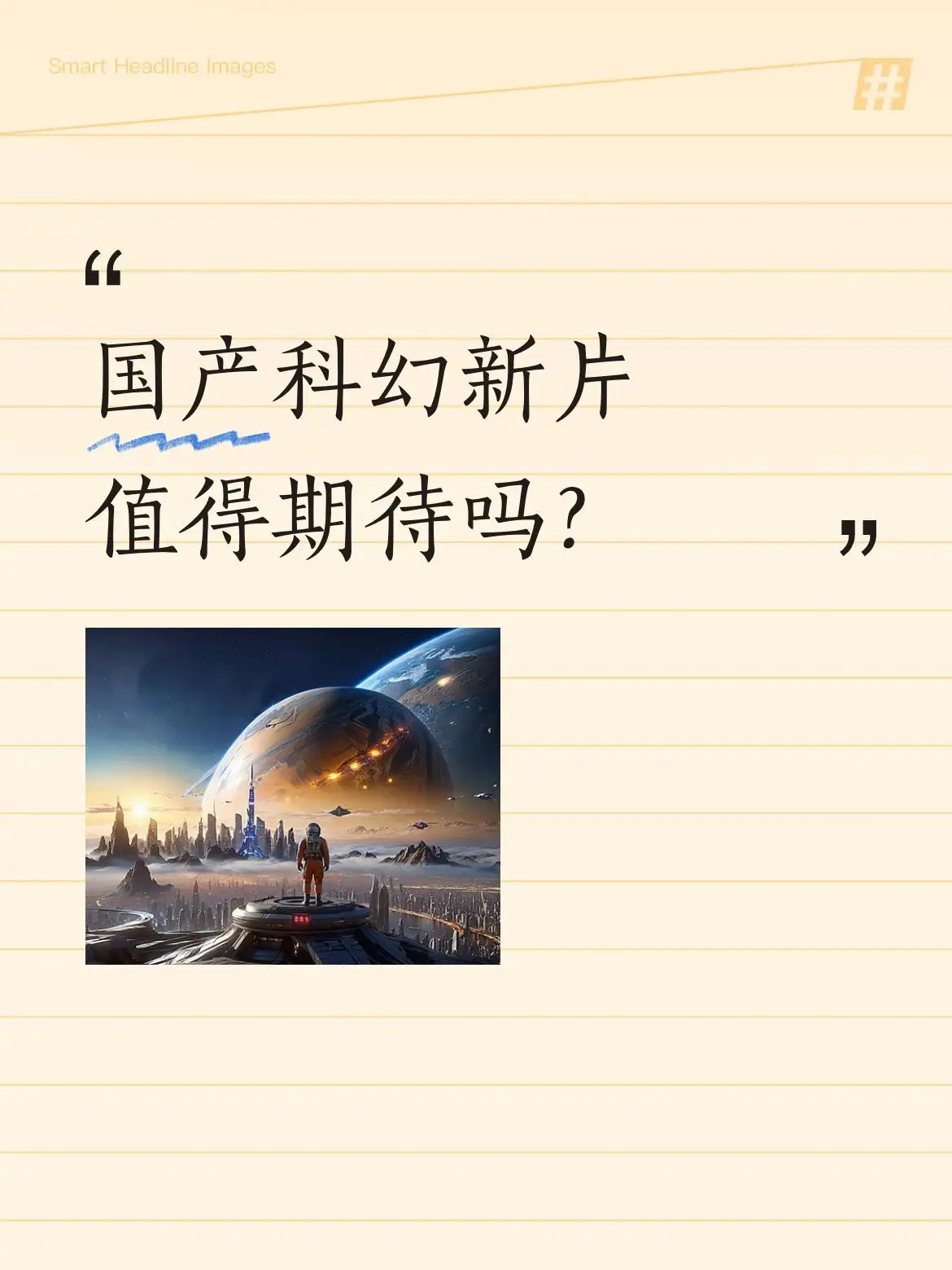 国产科幻 新片值得期待吗？ 