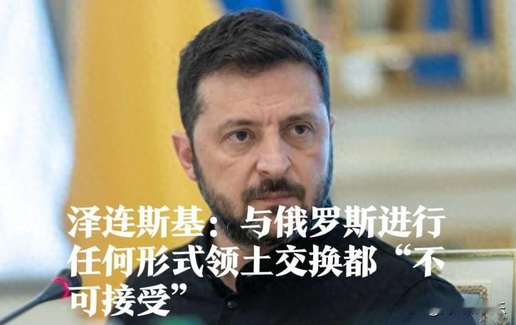 泽连斯基：与俄罗斯进行任何形式领土交换都“不可接受”

   据外媒报道乌克兰总