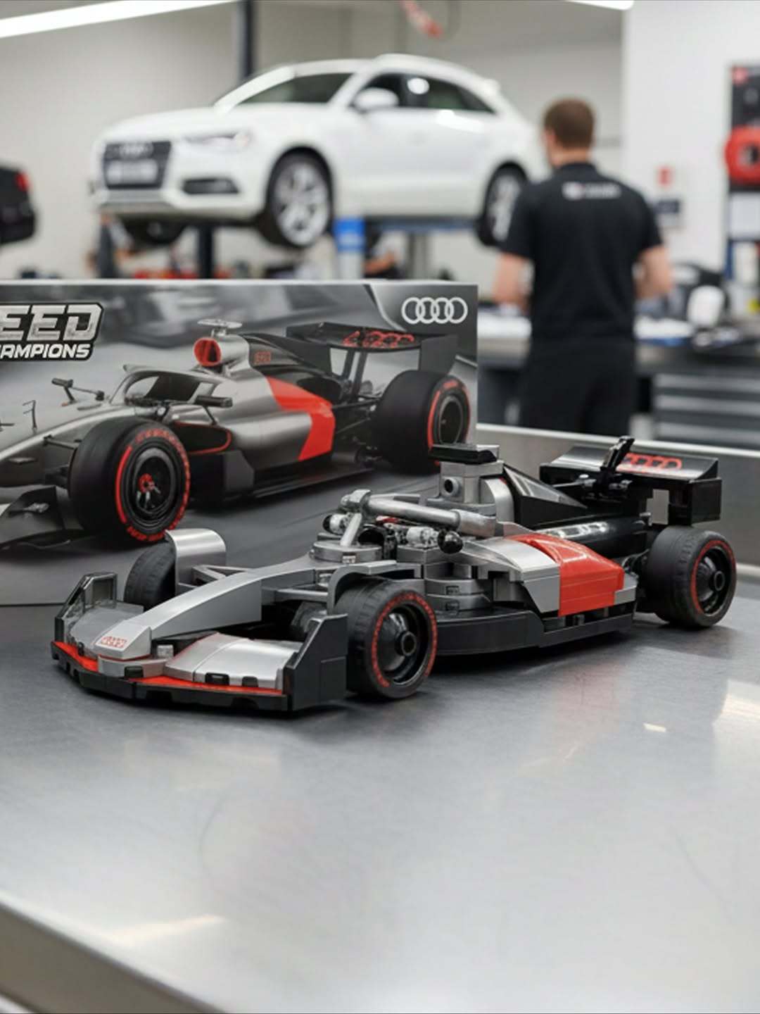 传乐高将在2026年3月发布奥迪F1模型。隶属于乐高Speed Champion