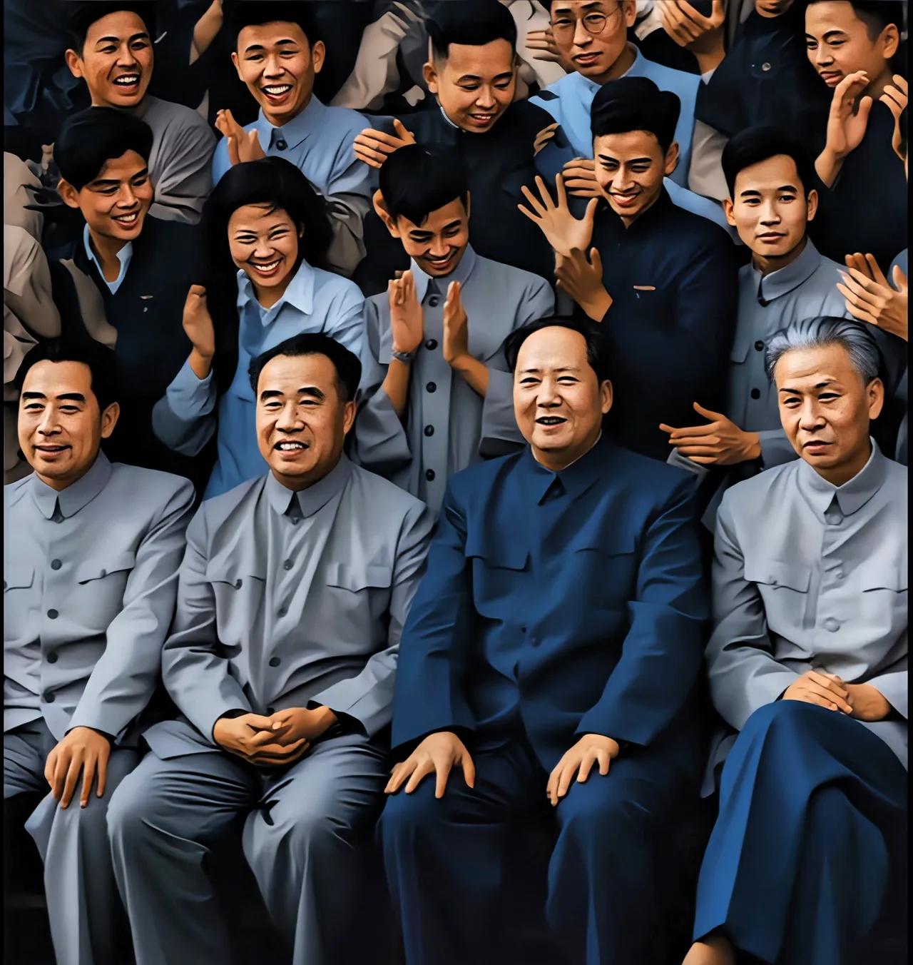 《沁园春·咏毛主席》
东方既白，韶山冲里，日出云滔。
念湘江击水，井冈举帜；长征