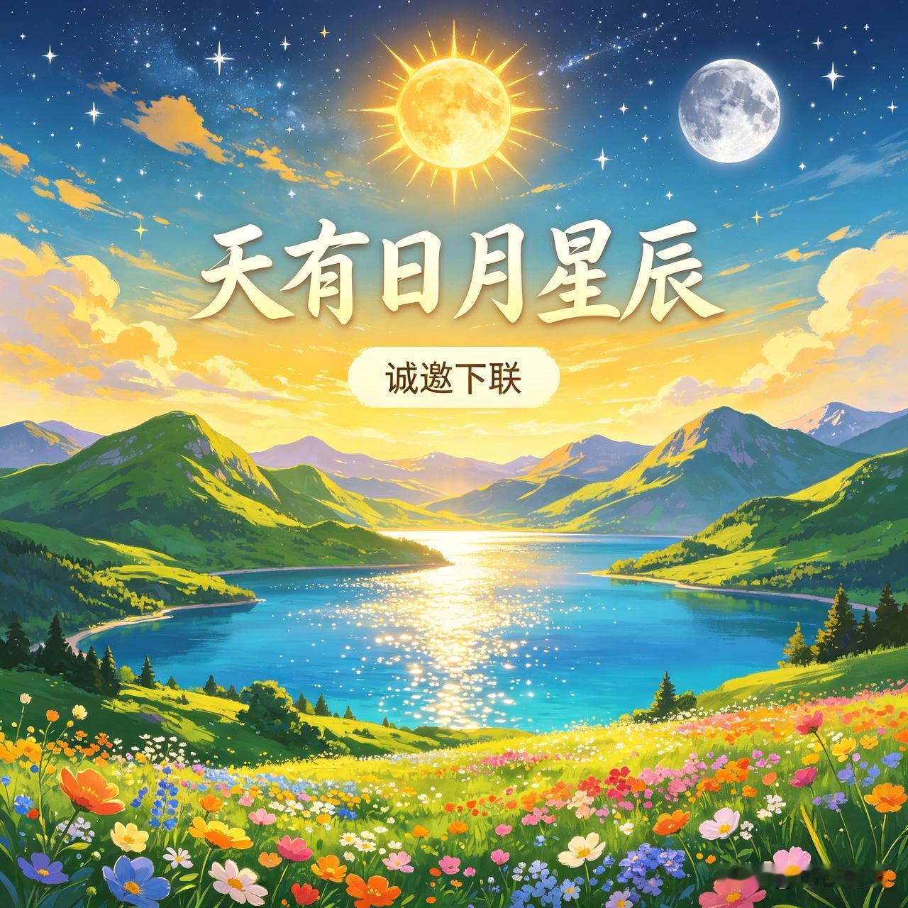 绝了！上联「天有日月星辰」，求大神对出绝美下联！
风景图氛围感拉满，发出来就是想