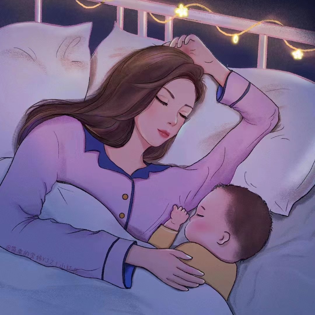 ❤️你听话时，我爱你入骨你淘气时，我拼命吼你以为我可以做一个温柔的妈妈结果温柔和
