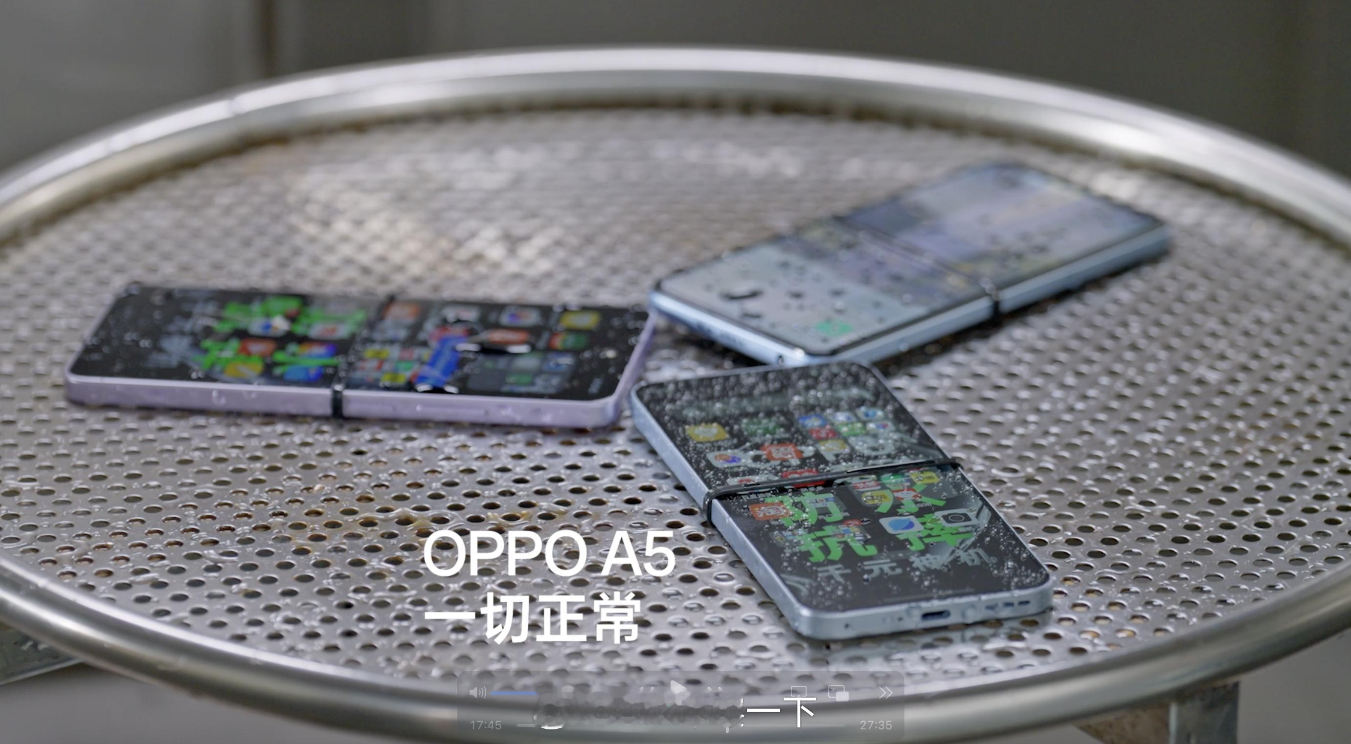 OPPO这是玩到了精髓，A5系列继续造，只为将它的耐用表现出来。 ​​​