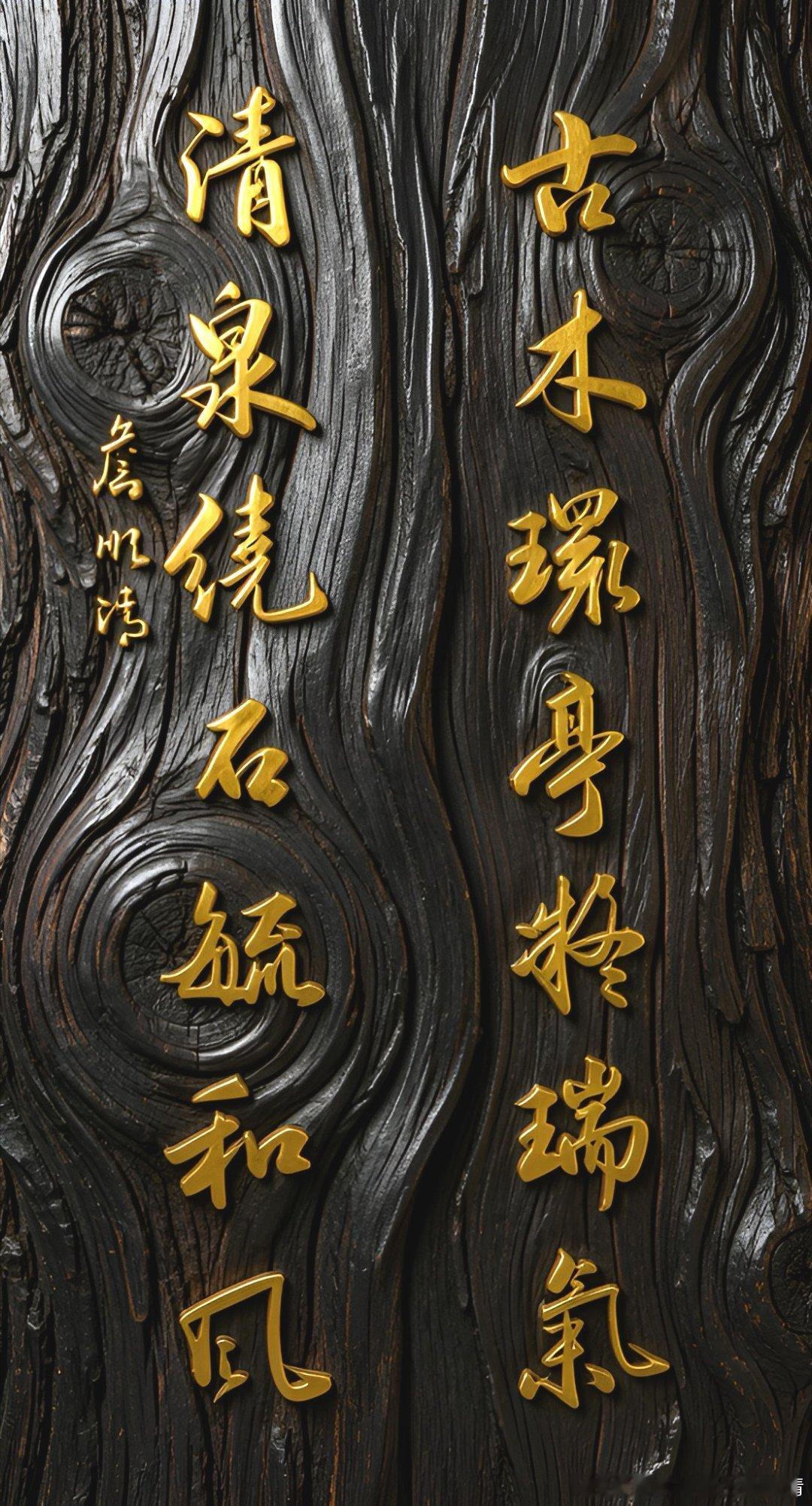 书法爱好者论坛[超话] 古木环亭临瑞气，清泉绕石毓和风。 遇见艺术这就是中国风詹