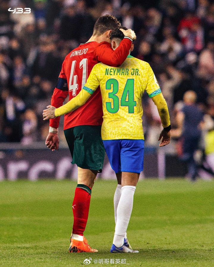 同天生日！祝34岁内马尔+41岁C罗生日快乐！两位打工人的天花板c罗41岁生日内