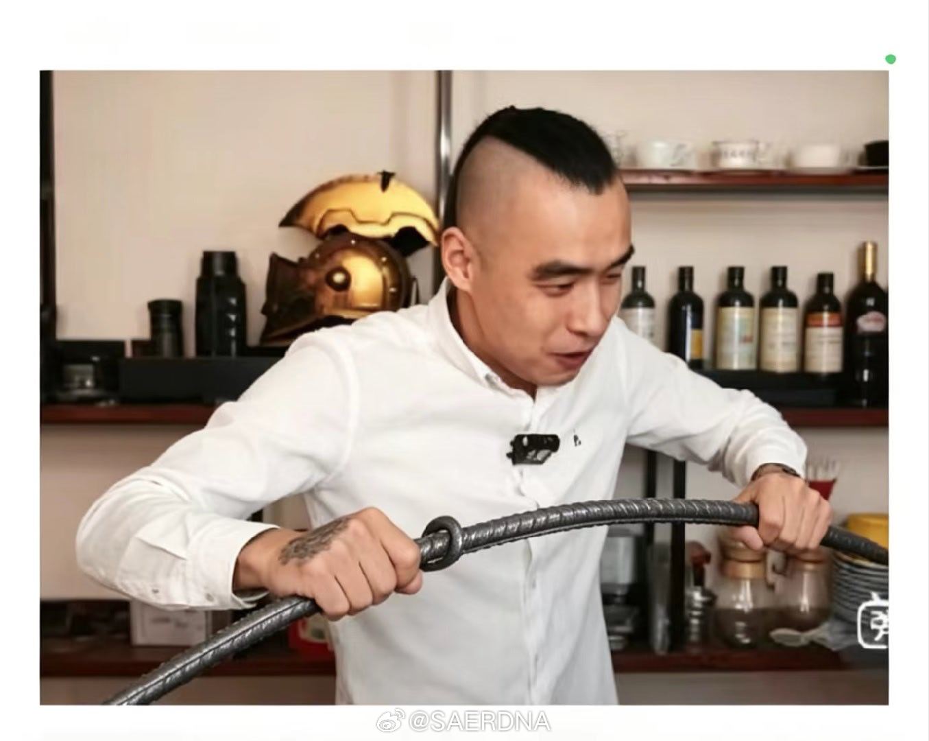 图一：直播截图。后面? 