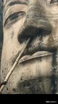 好大一坨鼻屎[大金牙]，但是，大佛怎么会长鼻屎？