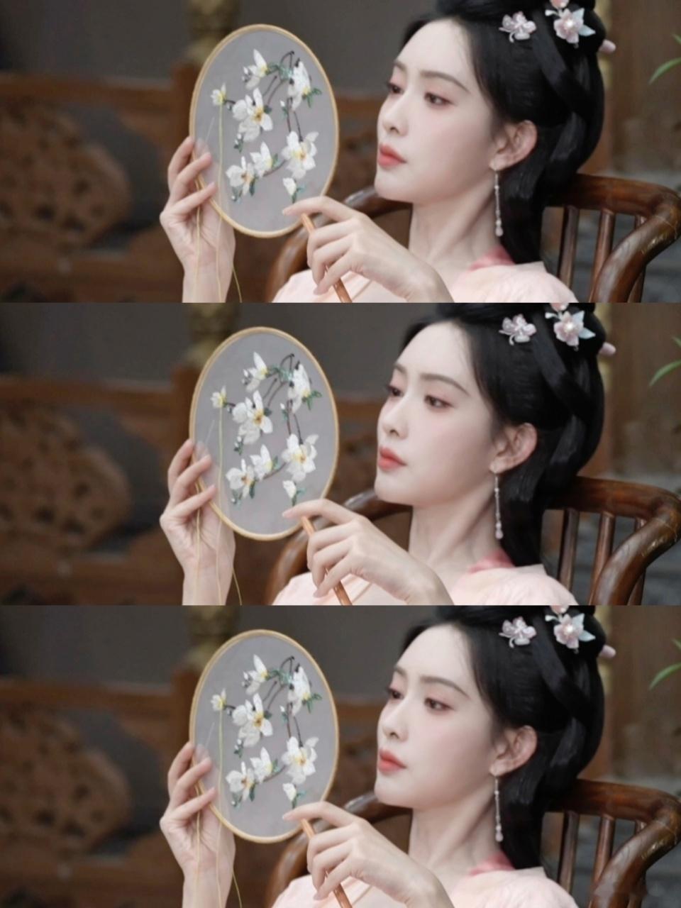 #孟子义杀青特辑换了27套造型#孟姐能不能古装半永久？美得好轻松啊～本人漂亮什么
