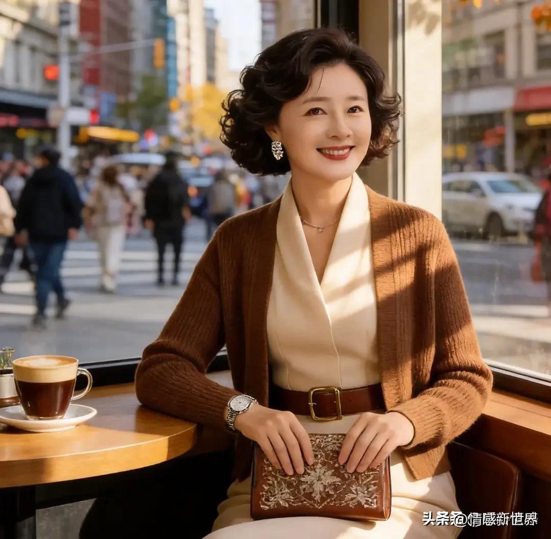 优雅咖啡时光，都市女性的精致生活职场精致女人