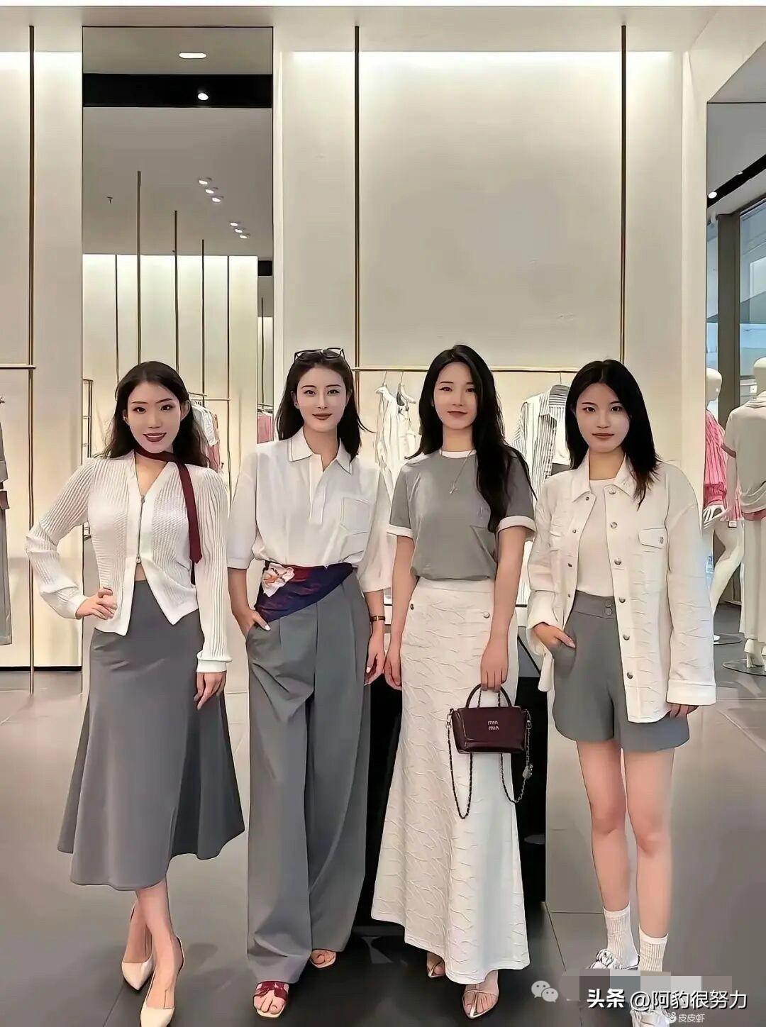 一张图测试一下大家的审美，右2和右3哪一个更漂亮
