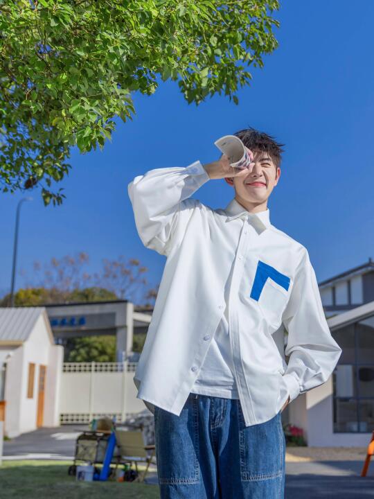 ☁️🍃…谁能拒绝阳光下的“白衣少年”！💙💤