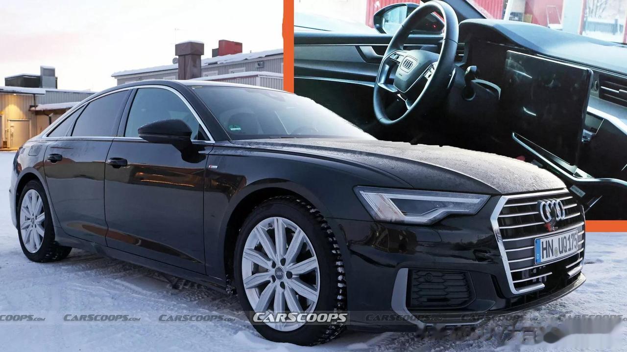 奥迪A6的继任车型骡车曝光，按照此前公布的命名规则，新车将会被命名为奥迪A7。而