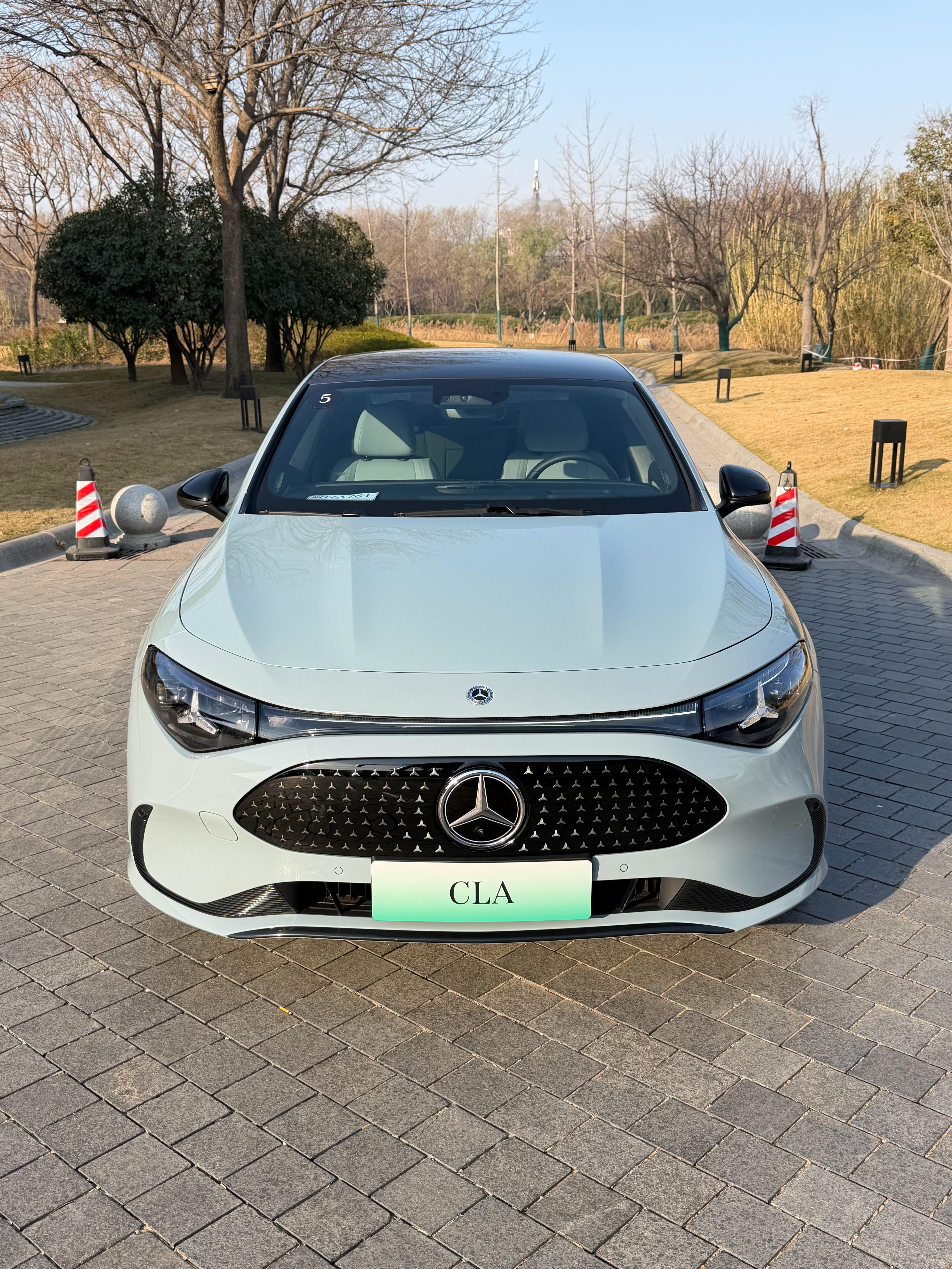 出发喽，今天从开封开去济南，看看奔驰纯电CLA能耗能跑到多高 