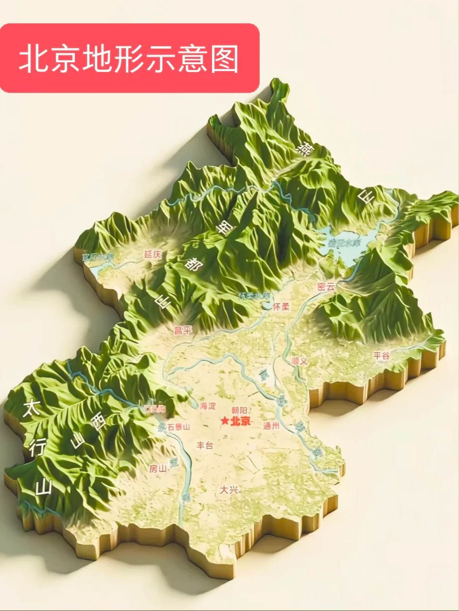 北京地理 