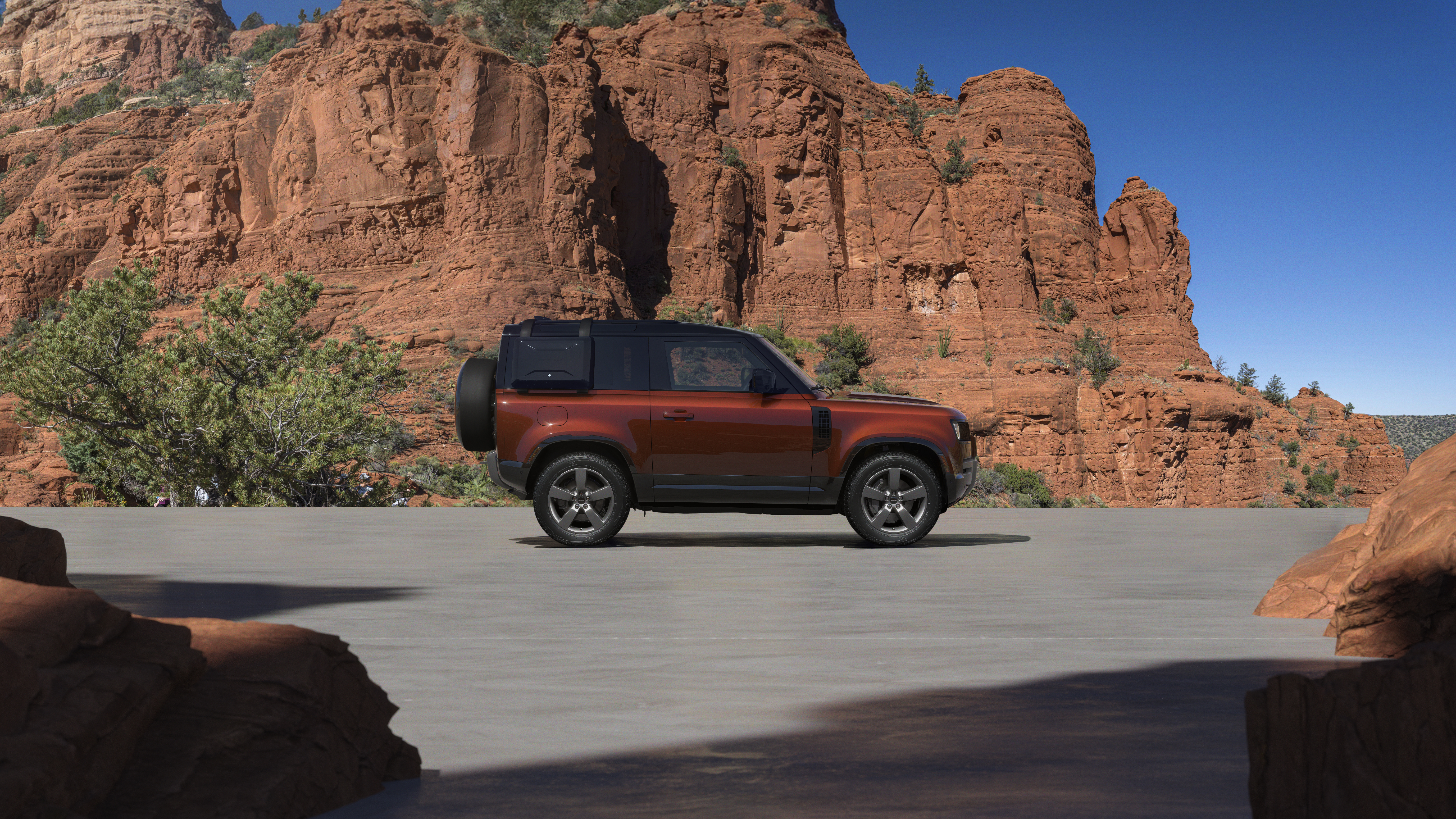 2026 Defender 90 "Sedona Red"