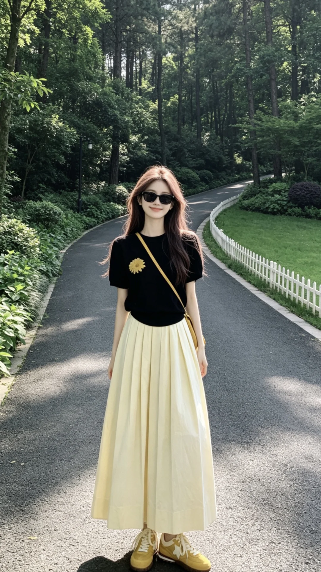 好喜欢这种简约干净的穿搭