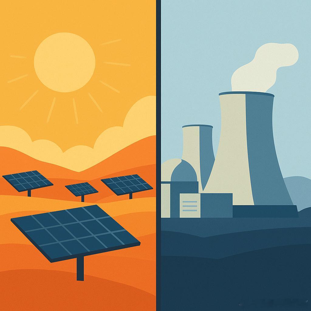 太阳能已经在数钱，核能还在排队：两条清洁能源赛道的不同时间表过去几年，清洁能源里