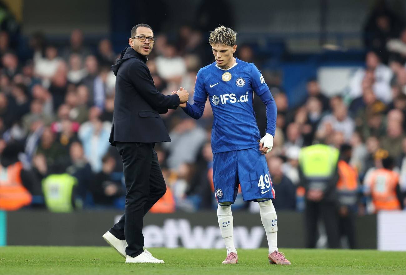 Rosenior & Garnacho 💙 