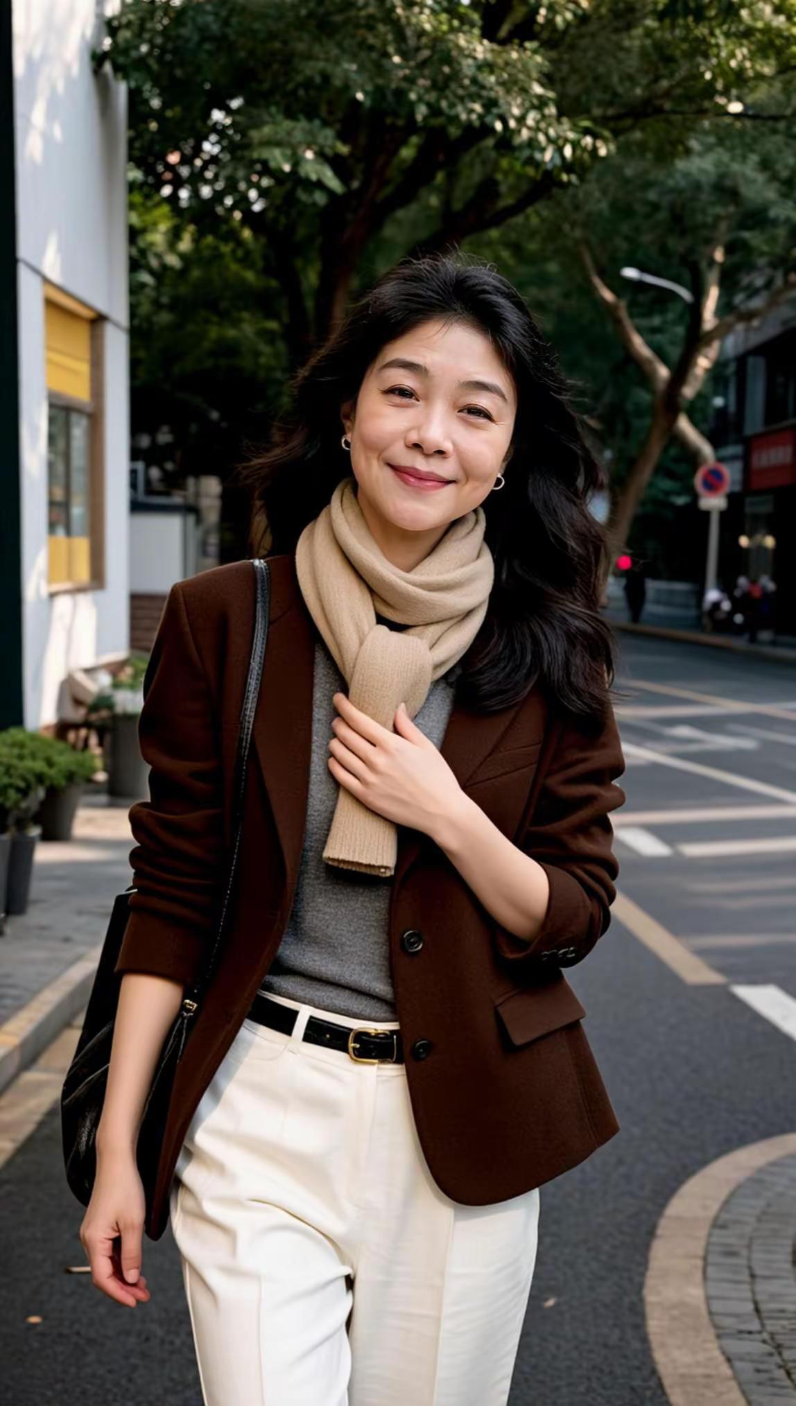 今日抖抖。AI都市氛围感照