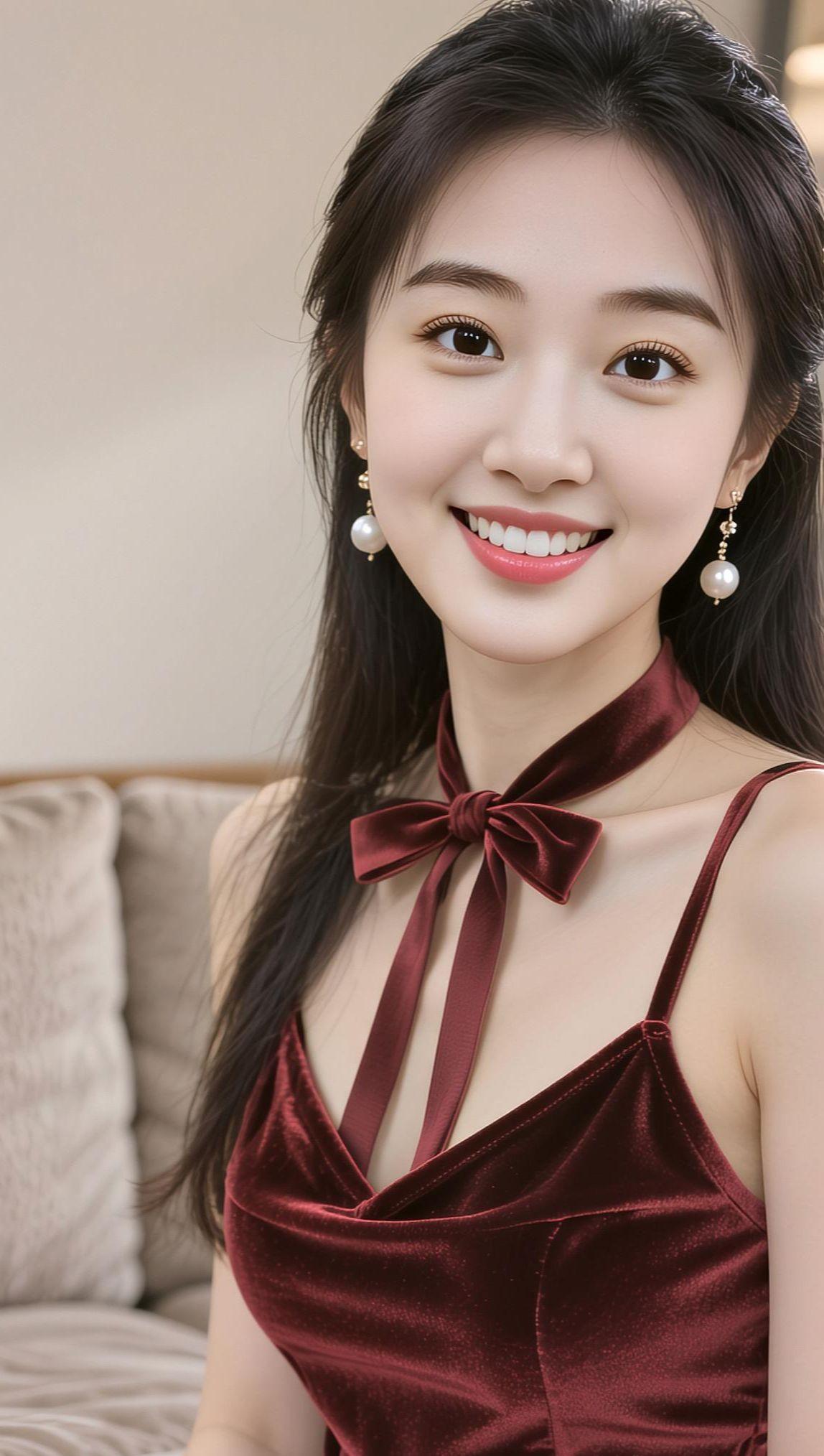 AI丝绒优雅照 抖音ai创作 展现女性魅力