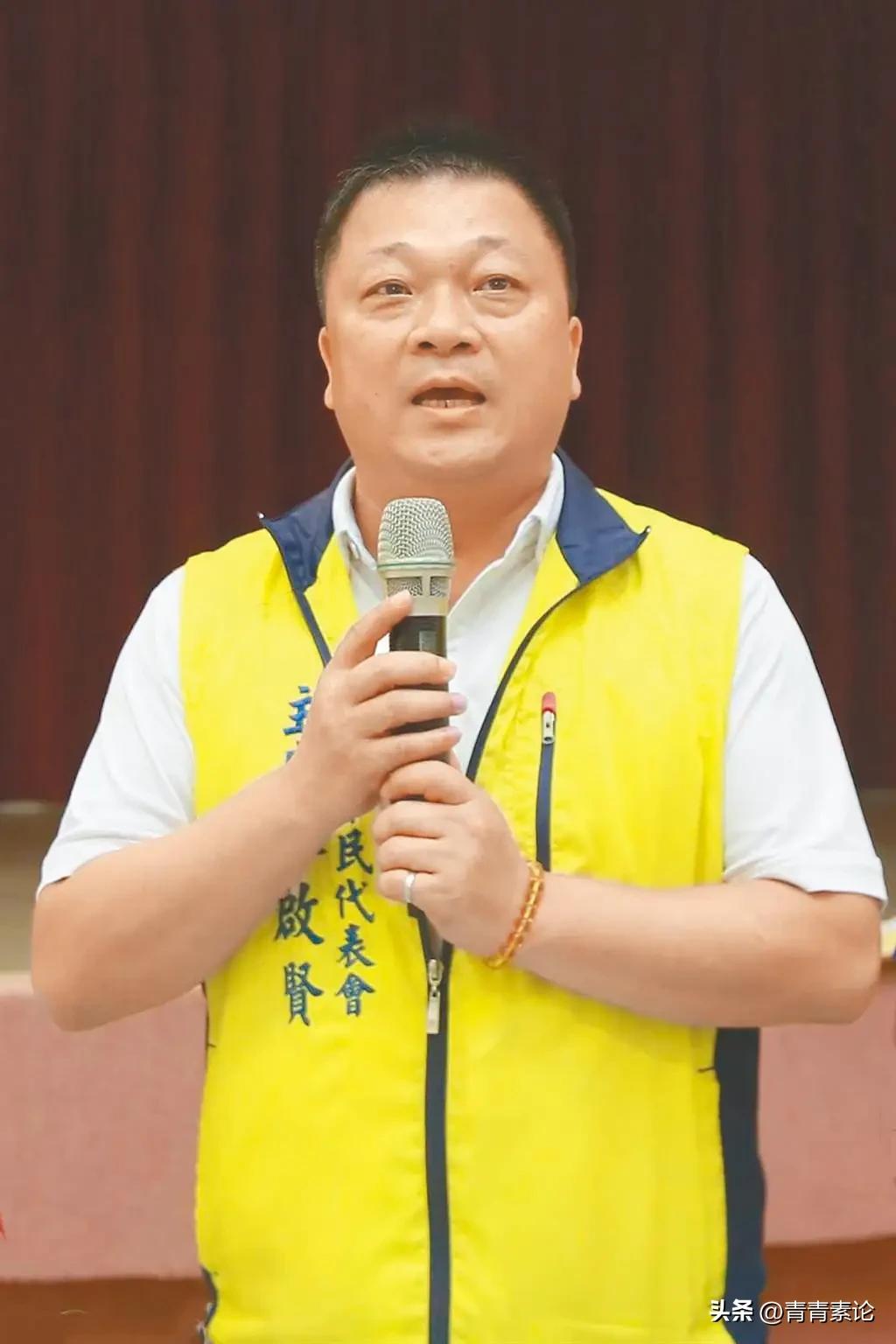 国民党要角初选失败，转而公开支持民进党参选人。国民党竹北市民代表会主席林启贤在国