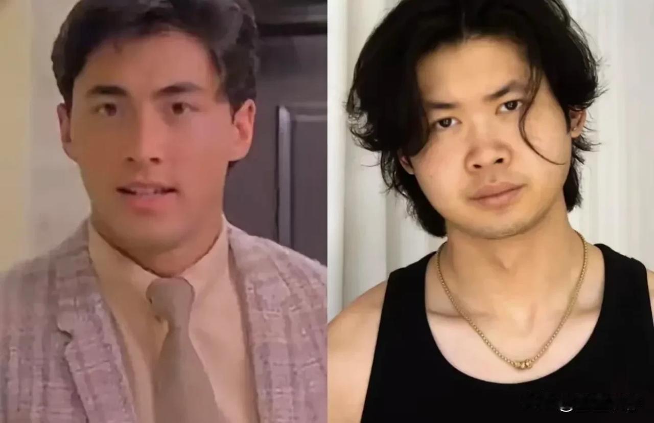虽然帅哥都是基因彩票，但王敏德这个儿子真的不像亲生的，这就是一张超级基因罚单。