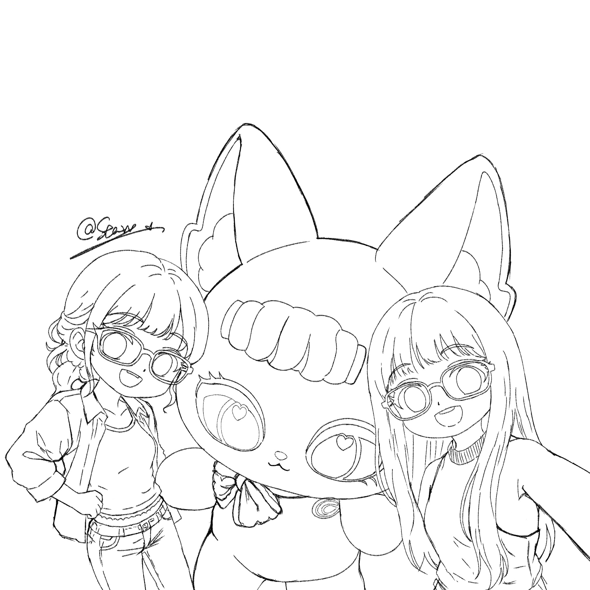 JanJingjing  🦊🐯janjingjing 我来啦！报道颜色还没涂