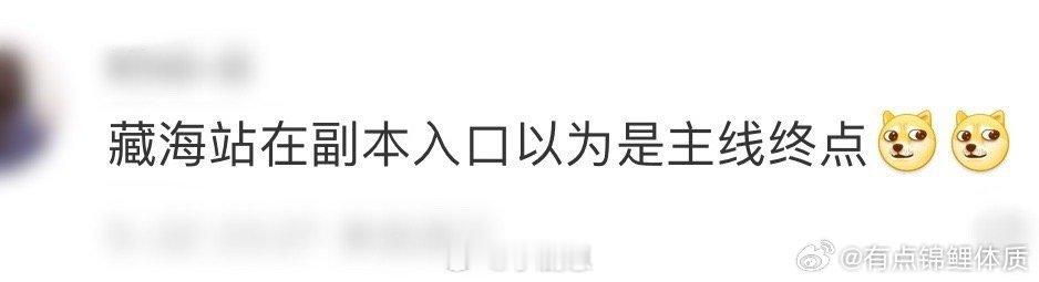 藏海站在副本入口以为是主线终点藏海这小苦瓜以为能报完仇，结果计划落空，还冒出俩仇