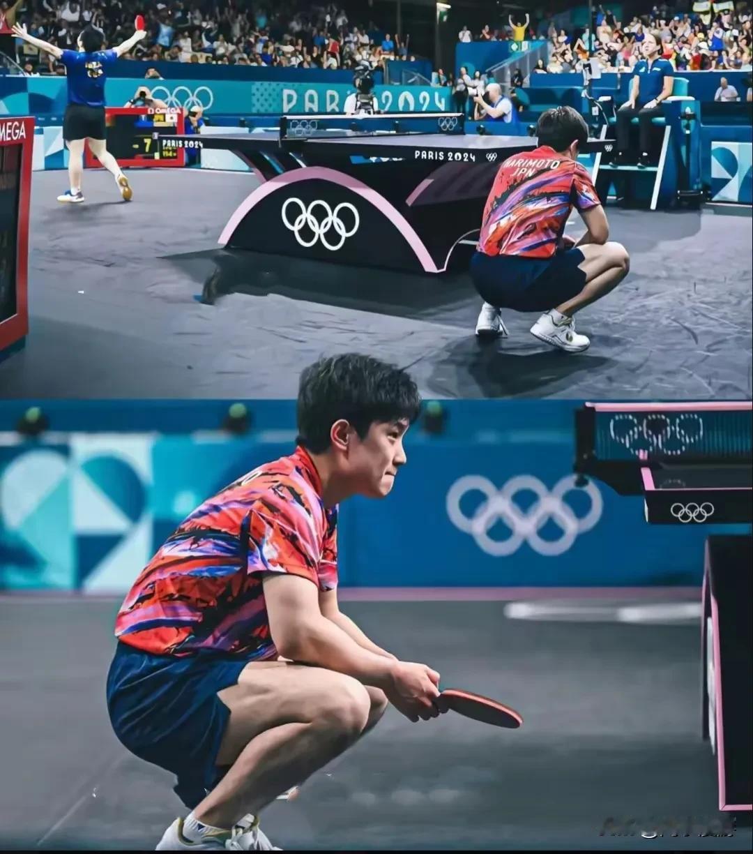 日本张本智和，奥运史上最难过的乒乓球选手

要说巴黎奥运会谁最悲催，非日本乒乓球