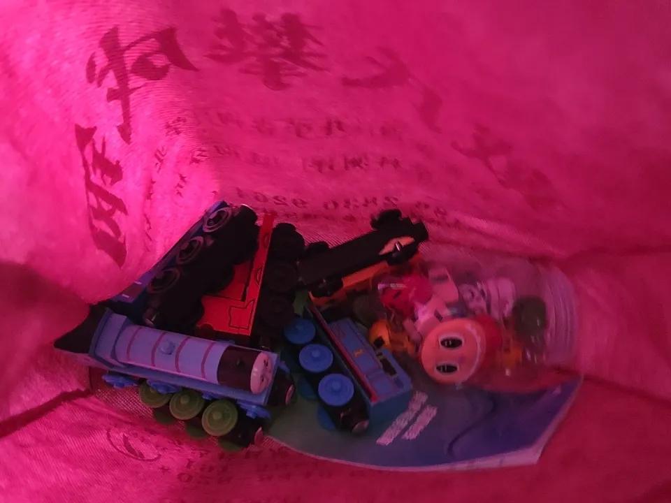 出个门，带这么多玩具，废的是我的力，你倒开心了[捂脸][捂脸][捂脸]