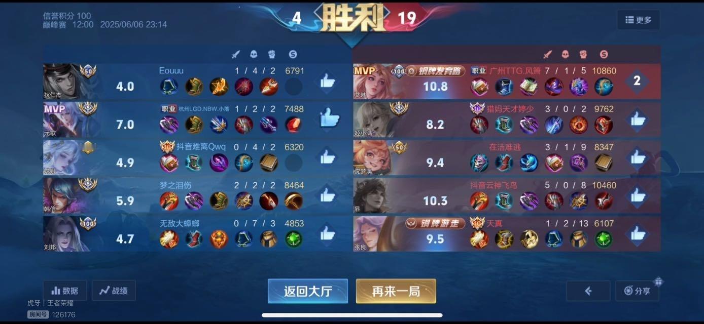 巅峰撞车记录 图1  风箫 小落图2  风箫 妖刀图3  妖刀 道崽图4 向鱼 